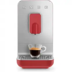 Smeg 50's Style BCC01RDMEU Cafetera Espresso Superautomática 19 Bares Roja