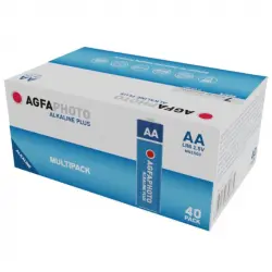 Agfaphoto LR6 Pilas Alcalinas Plus Cute AA 1.5V 40 Unidades