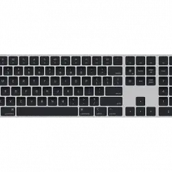 APPLE Magic Keyboard, Con Touch ID y teclado numérico, Para modelos Mac, Español, Bluetooth, Negro