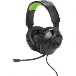 Auriculares gaming - JBL JBLQ100XBLKGRN, Con cable, Negro y Verde