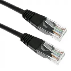 BeMatik Cable de Red UTP RJ45 Cat.5e 1.8m Negro
