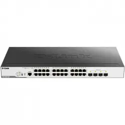 D-Link DGS-3000-28LP Switch 24 Puertos Gigabit + 4 SFP