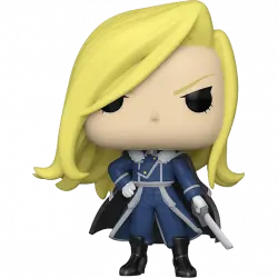 Figura - Funko Pop! Fullmetal Alchemist Brotherhood: Olivier Mira Armstrong, Vinilo, 10 cm, Multicolor