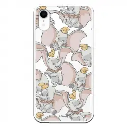 Funda Oficial Disney Dumbo Patrón Clear para iPhone XR