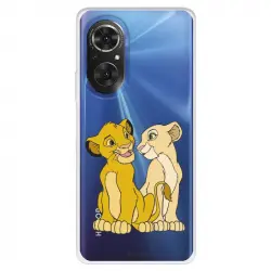 Funda Para Huawei Nova 9 Se Oficial De Disney Simba Y Nala Silueta - El Rey León