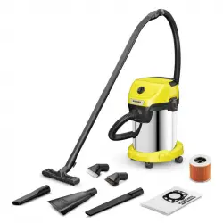 Karcher WD 3 S V-19/6/20 Car Aspiradora Sólidos/Líquidos 1000W