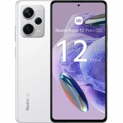 Móvil - Xiaomi Redmi Note 12 Pro + 5G, Blanco, 256 GB, 8 GB RAM, 6.67" AMOLED FHD+ 120Hz, MediaTek Dimensity 1080 2,6 Ghz, 5000 mAh, Android