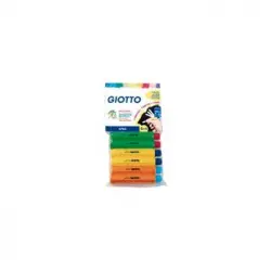 Portatizas Plastico Giotto Blister De 5 + 1 De Regalo 24 Unidades