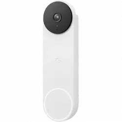 Timbre - Google Nest Doorbell, Inalámbrico, Con vídeo, Wi-Fi, Exterior