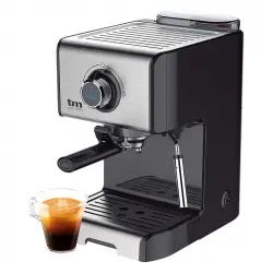 TM Electron Cafetera Espresso 15 Bares Inox