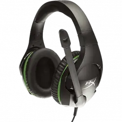 Auriculares gaming - HyperX CloudX Stinger, De diadema, Con cable, Para Xbox, Micrófono, Negro y Verde