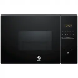 Balay 3CG5175N0 Microondas Integrable con Grill 25L 900W Cristal Negro