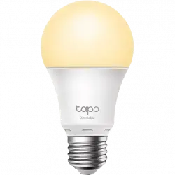 Bombilla inteligente - TP-Link Tapo L510E, Wi-Fi, Luz regulable, Control por voz, Agenda-Temporizador, Blanco