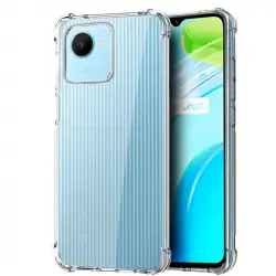 Cool Funda Antishock Transparente para Realme C30/Narzo 50i Prime