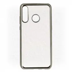 Funda Bumper Premium Plata Para Huawei P30 Lite