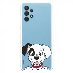 Funda Oficial de Disney Cachorro Sonrisa 101 Dálmatas para Samsung Galaxy A32 4G