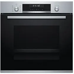 Horno -Bosch HBB578BS6, Multifunción, 71 l, 3.6 kW, Integrable, Pirolítico, 9 programas, A, Inox