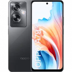 Móvil - Oppo A79, Negro, 256 GB, 8GB, 6.72" FHD+, MediaTek Dimensity 6020, 5000 mAh, Android