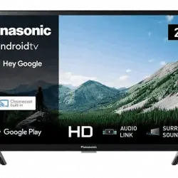 TV LED 24" - Panasonic TX-24MSW504, HD, HD Colour Engine, Android TV, Asistente de Google, Negro