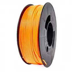 3DWorld Bobina de Filamento PLA Reforzado 1.75mm Naranja Neón 1Kg