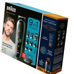 Braun - Recortadora Facial Y Corporal 9 MGK5380 Todo En Uno