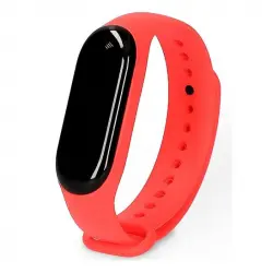 Contact Correa Reloj para Xiaomi Mi Band 3 y Mi Band 4 Roja