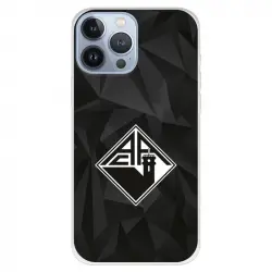 Funda Para Iphone 13 Pro Max Del Académica De Coimbra Escudo Fondo Negro - Licencia Oficial Académica De Coimbra