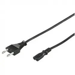 Goobay Cable de Alimentación IEC-320/C7 1.8m Negro