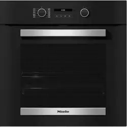 Horno - Miele H 2467 BP Active, Multifunción, Pirolítico, 76 l, 59.5 cm, Conectividad, FlexiClip, Negro