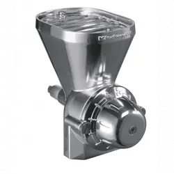 Molinillo - Kitchen Aid 5KGM, Para cereales, Compatible con robot de cocina Aid, Metal, Inox