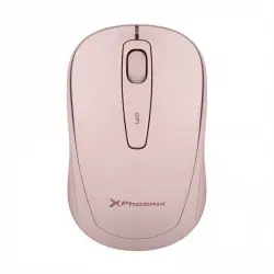 Phoenix M250 Ratón Inalámbrico 1600 DPI Rosa