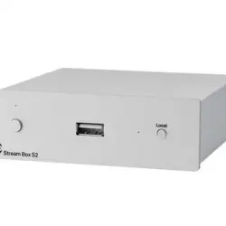 Reproductor de audio en red Pro-Ject Stream Box S2 Plata