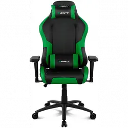 Silla gaming - Drift DR250, Reposabrazos 4D, Cojín cervical y lumbar, Reclinable, Giratorio