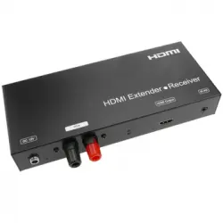 Bematik - Extensor Hdmi Prolongador Fullhd 1080p A Través De Cable 2 Hilos A 3800m. Módulo Receptor Hb02400