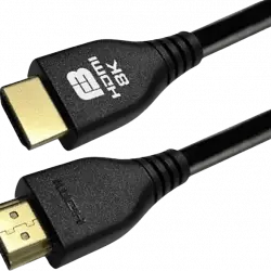 Cable HDMI - Ardistel Blackfire 8K Ultra High Speed, 2.1, 2 m, Negro