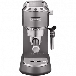 Cafetera express - DeLonghi EC 785.GY, 1300 W, 1l, 15 bar, Tecnología Thermoblock, Gris