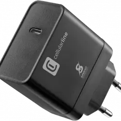 Cargador - CellularLine ACHSMUSBC45WK, USB C, Universal, Negro