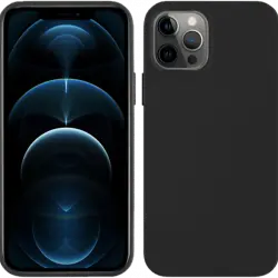 Funda - Muvit MCCRS0048, Para iPhone 12 Pro Max, Material reciclado, Eco Friendly, Negro