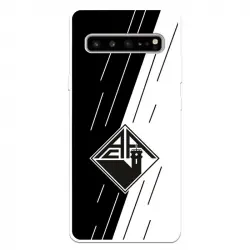 Funda Para Samsung Galaxy S10 Del Académica De Coimbra Escudo Bicolor - Licencia Oficial Académica De Coimbra