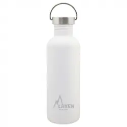 Laken Basic Steel Vintage Cantimplora Botella Acero Inoxidable 1 L Blanco