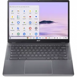 Portátil - Acer Chromebook Plus 514 CB514-3H-R88J, 14" WUXGA, AMD Ryzen™ 5 7520C, 8GB RAM, 256GB SSD, Radeon™ 610M, Google Chrome OS