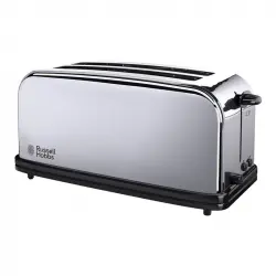 Russell Hobbs Victory 23522-56 Tostadora 2 Ranuras Largas 1600W Acero Inoxidable