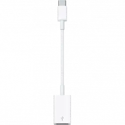 APPLE Adaptador USB-C a USB, Thunderbolt 3 (USB-C), para dispositivo USB estándar, Blanco