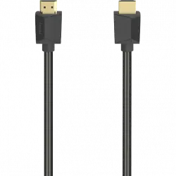 Cable HDMI - Hama 200704, Calidad cinematográfica ultra HD, 4K, 5 m, Plug Plug, Negro