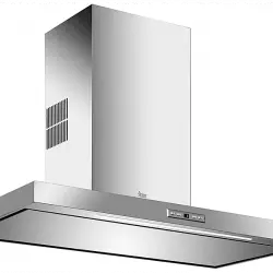 Campana - Teka, DPS 786, 4 velocidades, 722 m³/h, 70 cm, A+, Inox