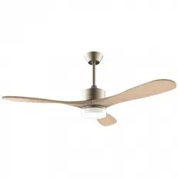 Cecotec EnergySilence Aero 5290 Golden Pro Ventilador de Techo con Luz LED y Mando 35W Dorado