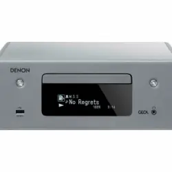 Denon Rcd N10 Plata/receptor Cd En Red/wifi/bluetooth/heos Link