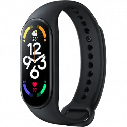 Pulsera de actividad - Xiaomi Band 7, 1.62" AMOLED, Hasta 14 días, Frecuencia cardíaca, Monitor sueño, 110 Modos deporte, 5 ATM, Negro
