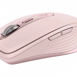 Ratón inalámbrico - Logitech MX Anywhere 3S, Inalámbrico, Bluetooth, 8000 ppp, Multiplataforma, Botones programables, Rosa