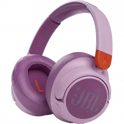 Auriculares inalámbricos - JBL JR 460NC, De diadema, Bluetooth 5.0, Hasta 30 h, ANC, Micrófono, Rosa